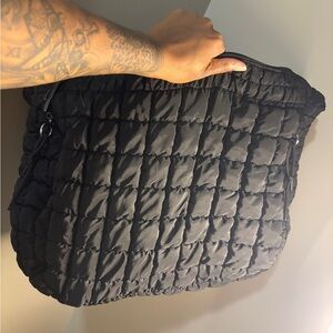 Target Black Quilted Bag